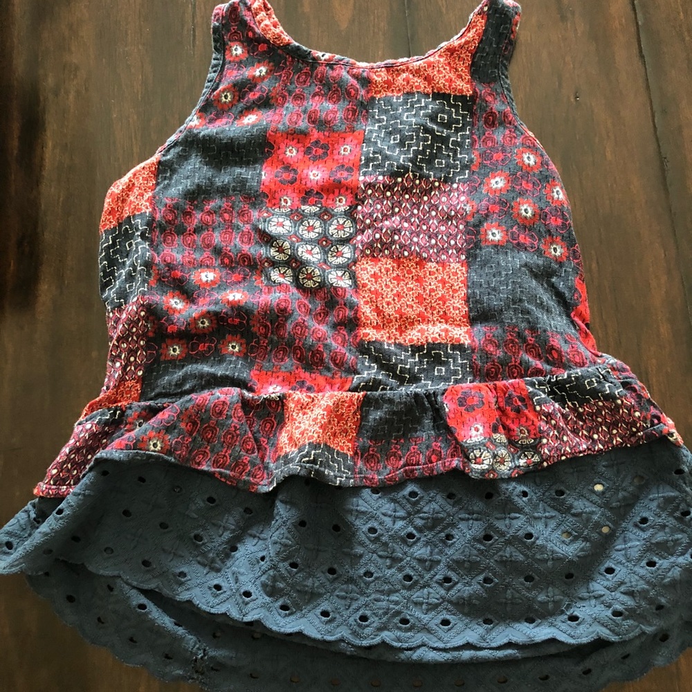 Abercrombie Kids Multicolor Pattern Top